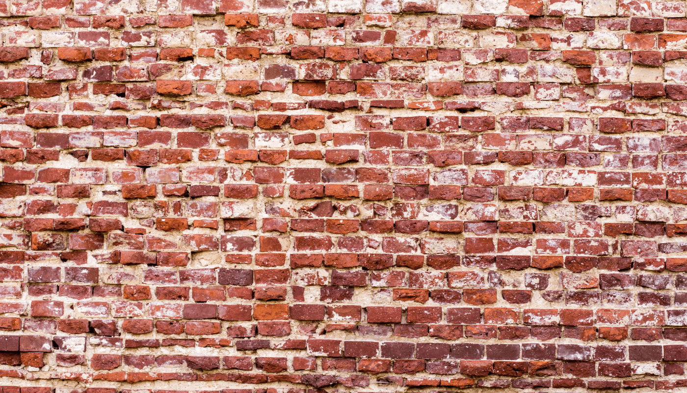 A red brick wall